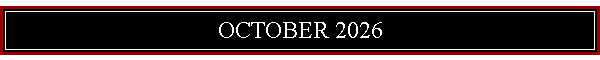 OCTOBER 2026